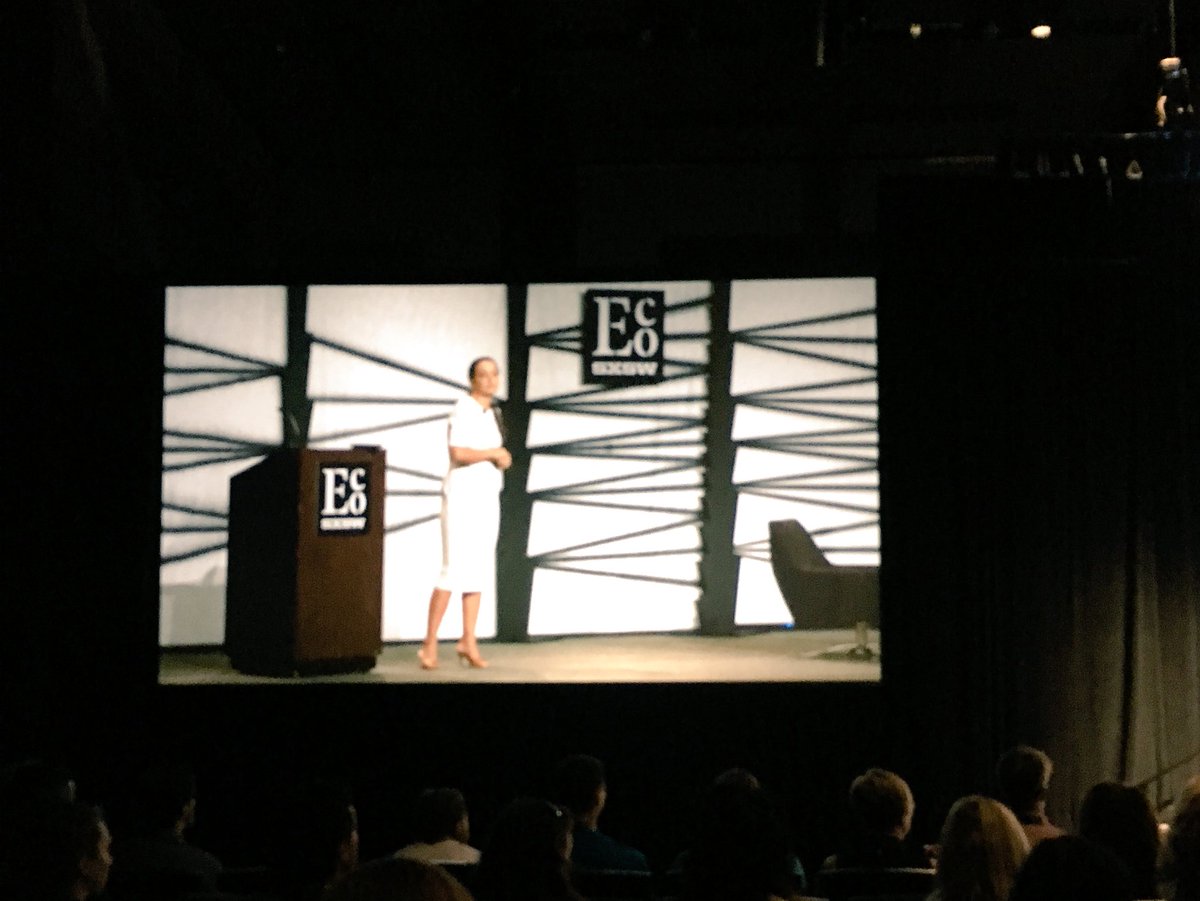tuscantexan's tweet photo. The best #bureucracyninja on stage now! @politico @FrancesHoluba at #SXSWEco #swiftchange https://t.co/JWwyxL87eh
