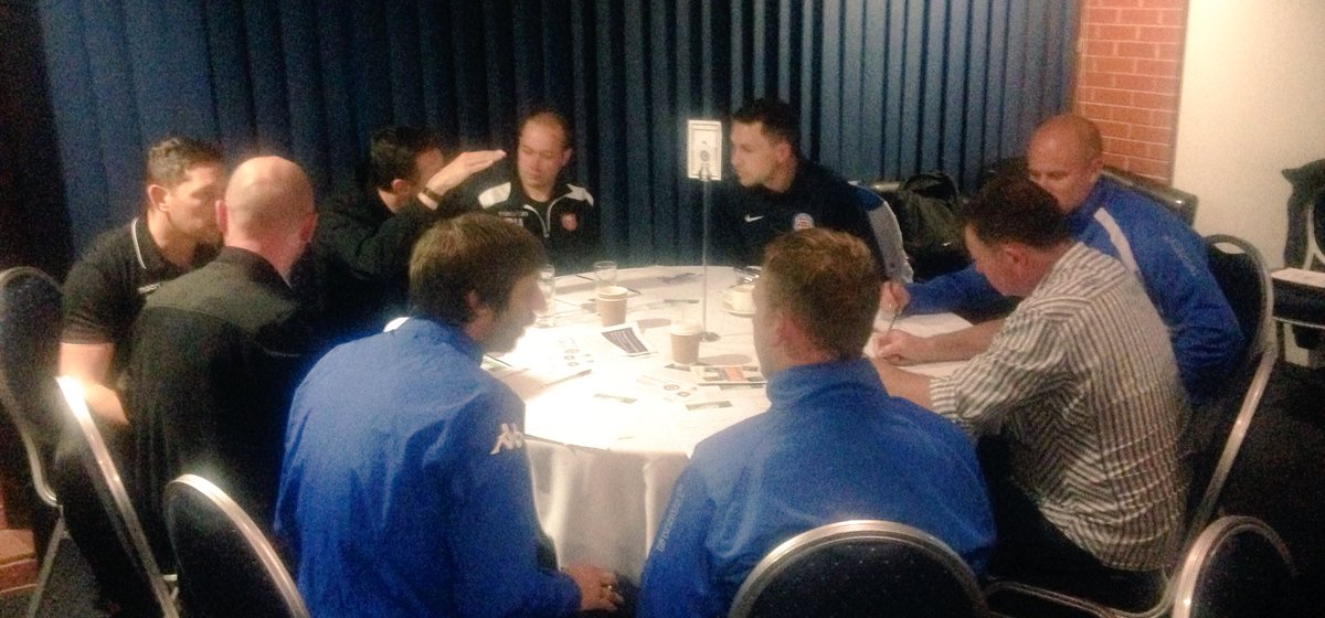 dan_kilvington's tweet image. @WestRidingFA giving help &amp;amp; advice to current &amp;amp; aspiring Leeds based football coaches #creatingcoaches #developingcoaches ⚽️⚽️⚽️