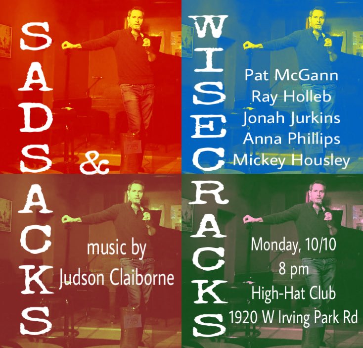 ⚡️💩🏹💲🎪🗜🎋⚡️ 

⚜⚜2 YEAR ANNIVERSARY ⚜⚜

w/ <a href="/mcgannpat/">Pat McGann</a> headlining + @aslavename @rayholleb <a href="/JonahJurkens/">Jonah Jurkens</a> &amp; more! 8 pm at <a href="/HighHatClub/">High-Hat Club</a>