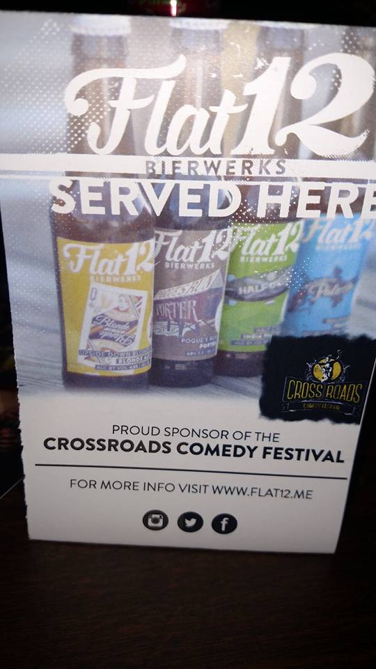 CottageHomeIndy's tweet photo. .@Flat12Bierwerks sponsored @xroadscomedy over the wknd &amp;  now they're helping w/ Block Party on Sat. Great community partners! Great beer! https://t.co/PjVIe1P16y