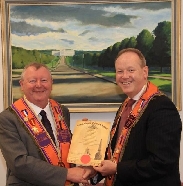 News_Letter's tweet image. Tributes to Orange Order's 'greatest ever advocate' Drew Nelson, pictured here with the DUP's William Humphrey.
trib.al/yvdDoHs