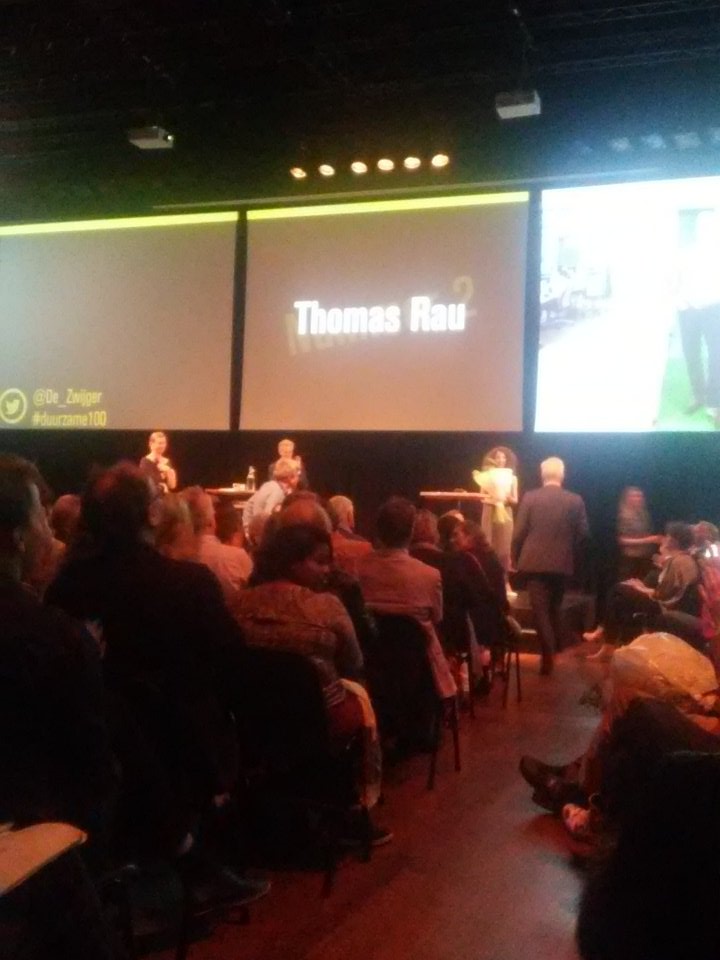 bertlagerweij's tweet photo. #duurzame100 #dvdd2016 de nummer 2 op de trouw top 100 is: Thomas Rau https://t.co/WNyOvrj1Q8