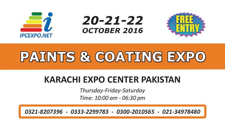 massexpo's tweet photo. #ipcexpo #paints #coatings #pakistan https://t.co/rQNpRsAKgN