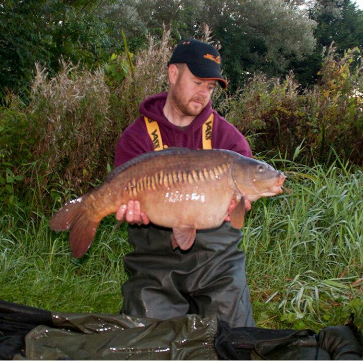 23lb 8oz of well earned carp from an extremely tough session at Churn pool for the boss Kris Bingham #effort #reward
