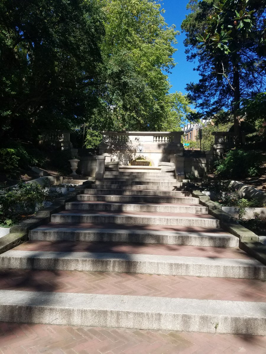 WashingtonParks's tweet image. What a day to get outside and explore. #Thinkoutside #SpanishSteps #FallinDC #Sunshine