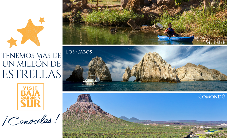 TravelBajaSur's tweet photo. #BajaCaliforniaSur te espera en #PuntoMéxico. Esta semana conoce más sobre #LosCabos, #Mulegé y #Comondú. Te esperamos en @SECTUR_mx https://t.co/FtNXN17Khv