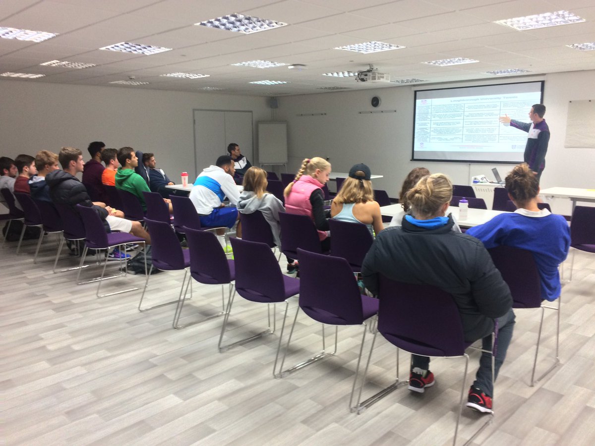 JB_sportpsych's tweet photo. @samuelheathcote delivering on 'the why': needs analysis behind @LufbraTennis performance teams S&C framework to 1s & 2s #inputprocessoutput https://t.co/M92wRlmbIf