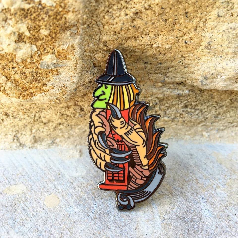 Our newest pin is for die hard Buffy the Vampire Slayer fans! Available now! First 50 orders get a Halloweentreat!#buffythevampireslayer