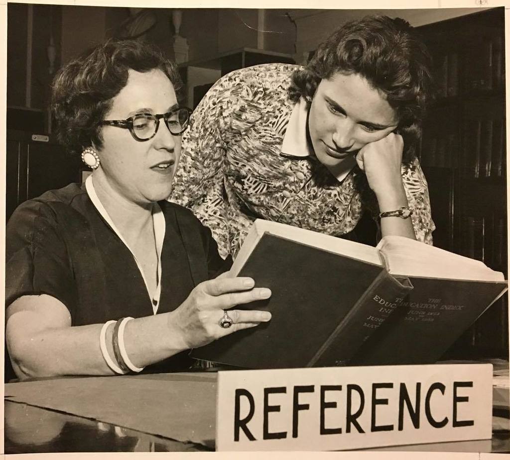 MU_SpecColl's tweet photo. #librarian #JCBobbitt #1957 #library #morrowlibrary #marshallcollge #marshalluniversity #reference #librariesofinst… https://t.co/YGJPqrPsED