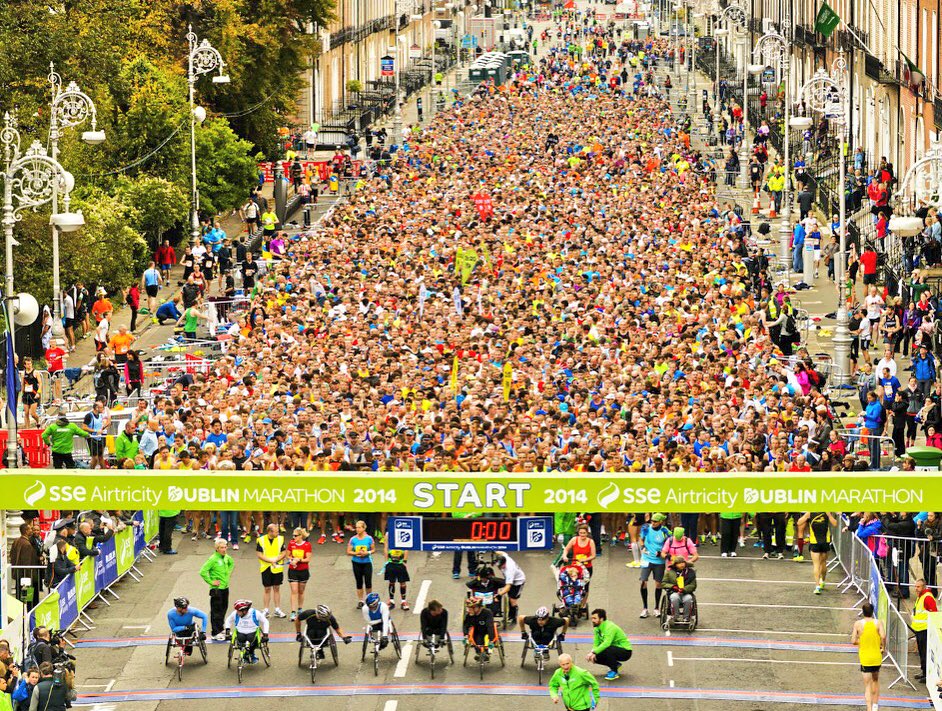 Are you one of the 19,500 participants signed up for the 2016 <a href="/sseairtricity/">SSE Airtricity</a> #DublinMarathon 🏃🏼💨