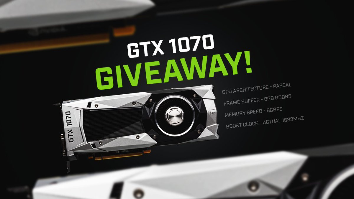 A_Jaxx117's tweet photo. Hello my little Soldiers, we are doing another GTX 1070 Giveaway this month Thanks to @NVIDIAGeForce Enter up here! https://t.co/SYwSVWTaaq https://t.co/JkMtd4aMxL