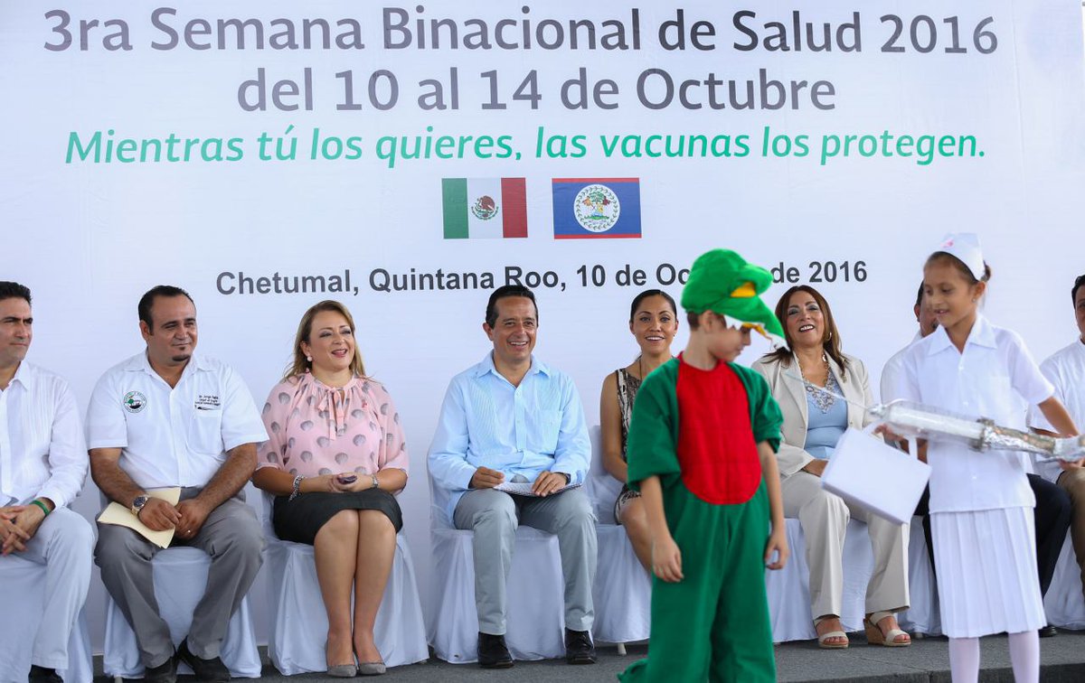 GobQuintanaRoo's tweet photo. Inicia la 3er Semana Binacional de la Salud en #Chetumal, se presenta plan de acción para ser ciudad matriz de servicios médicos de calidad. https://t.co/CedlK4QtNv