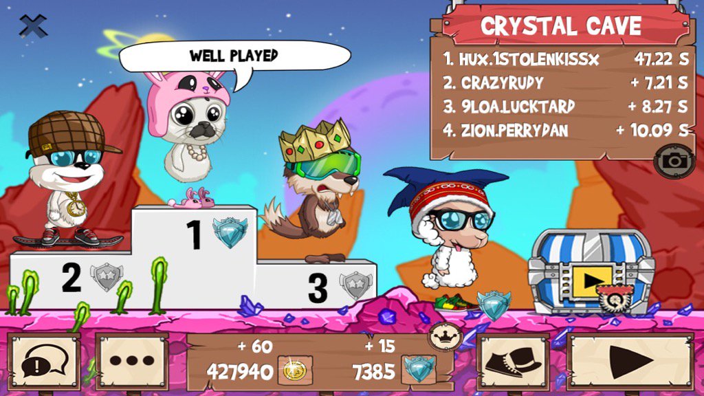 1stolenkissx's tweet photo. All those guys just got washed #funrun2 #CRAZYRudy #lucktard #perrydan https://t.co/IAjLNMh2Fk