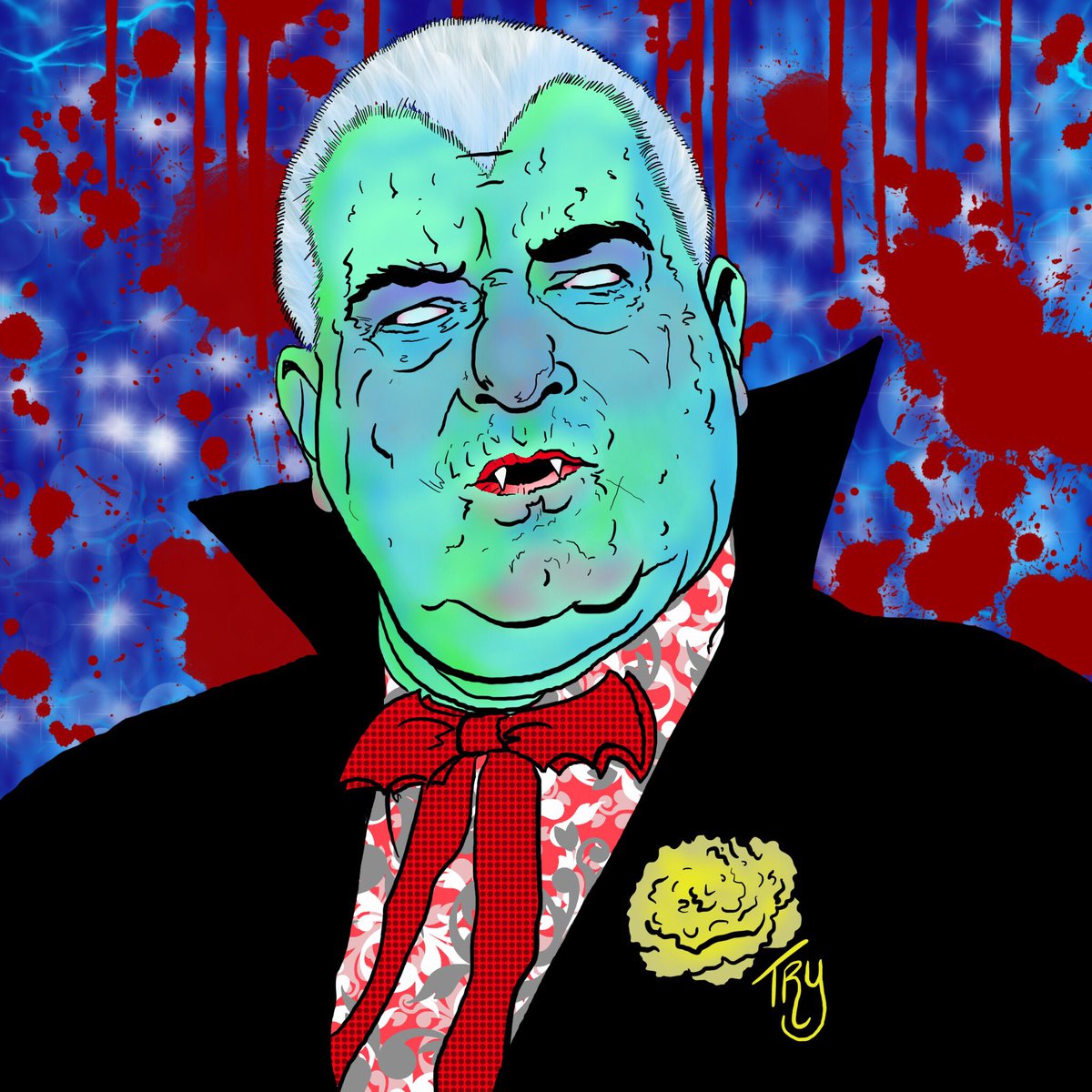 ArtoftheStooge's tweet photo. Curly Joe DeRacula. #ThreeStooges #digitalart #procreateapp #curlyjoe #joederita #curlyjoederita #applepencil #caricature #3stooges https://t.co/Kpo79ff4vy