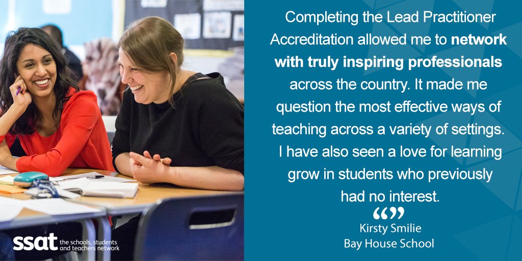 Like <a href="/bayhouselearns/">Bay House Learns</a>, reward+inspire best teachers for making a difference in classrooms w Lead Practitioner Accred! bit.ly/2dZdxTQ
