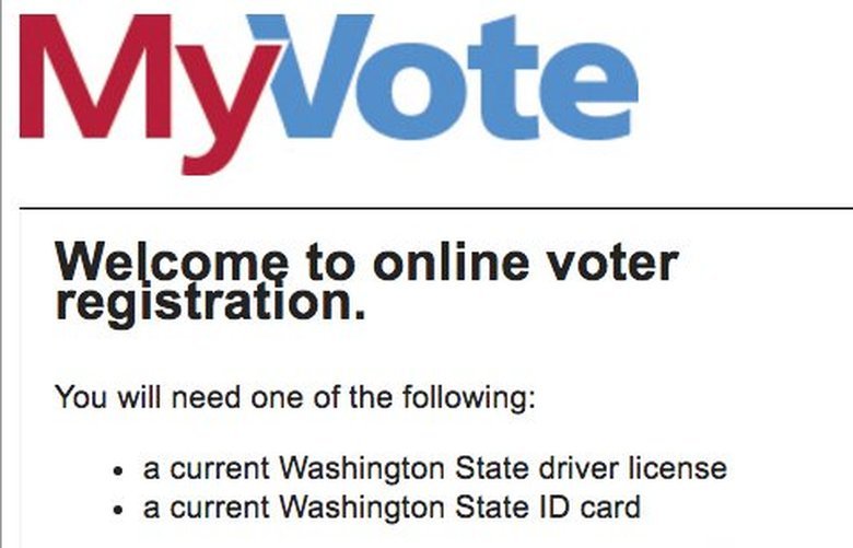 seattletimes's tweet photo. ATTN Washingtonians: If you want to vote Nov. 8, today is the last day to register online or by mail. https://t.co/dNZ2pf1TUd https://t.co/EOE8QMHvwt