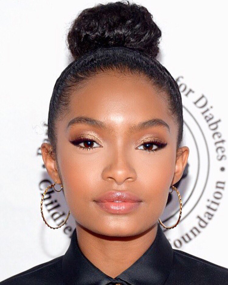 Kai0119's tweet photo. Beauty @yarashahidi at #TheCarouselofHope ball wearing #makeupbykai #Kaibrows #kaigivesbestface #yarashahidi #blackish on #abc https://t.co/sqEI18jMSC