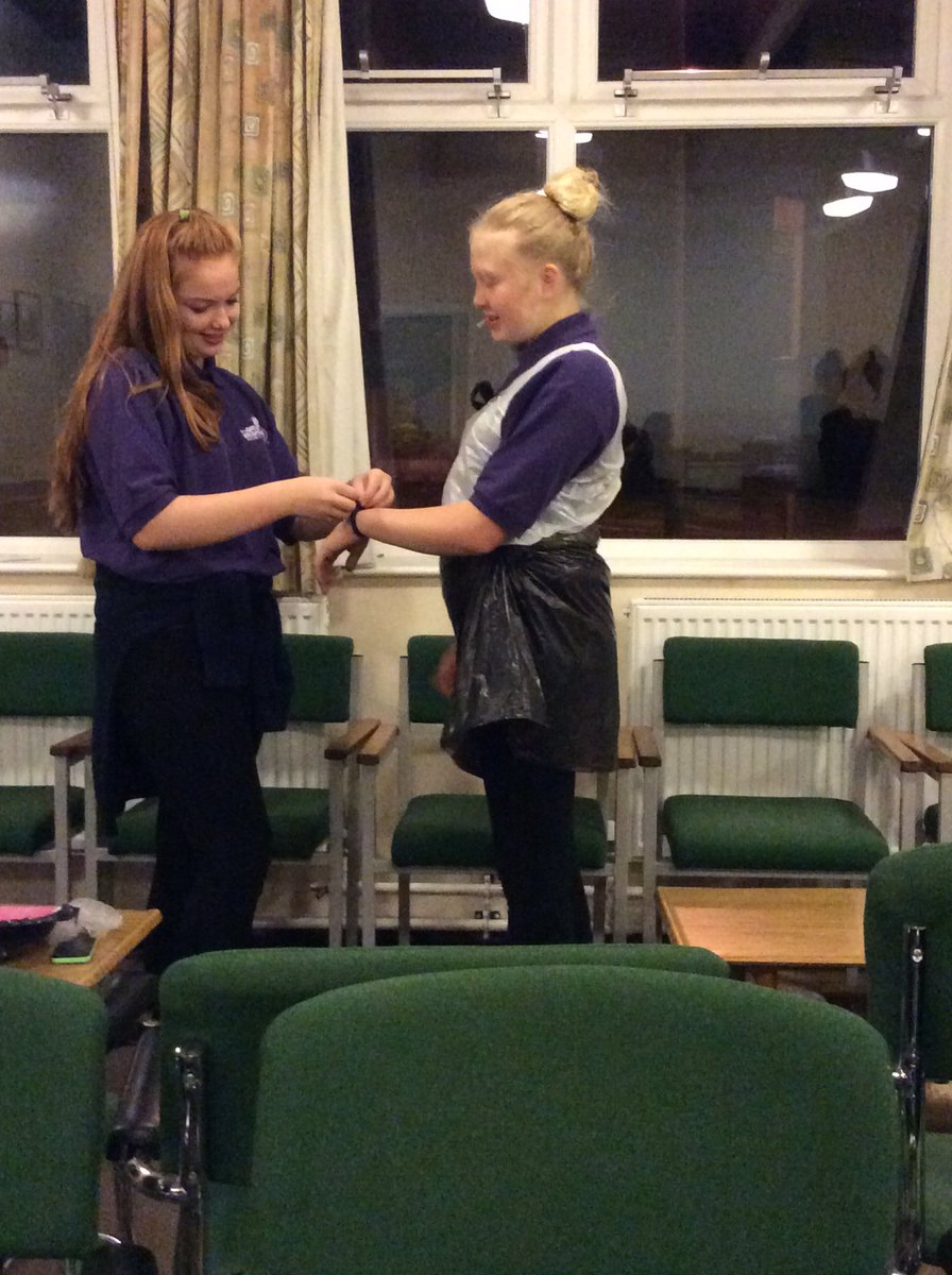 N:spire girls have been at it again with their creations made out of a bin liner! Winner was...Ellie Maisey #40thbirminghamgb #girlsbrigade