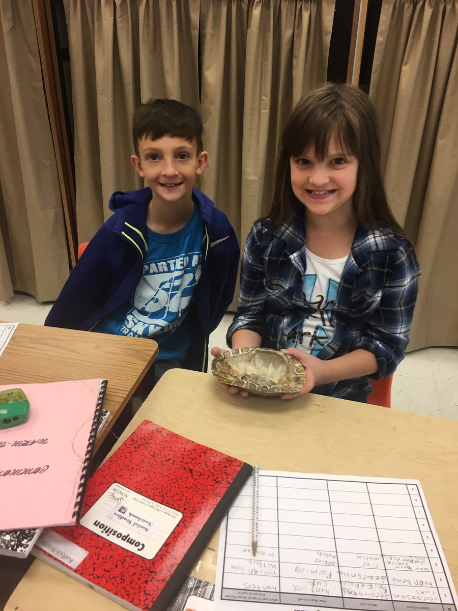 Making social studies fun! Exploring artifacts using the traveling trunk. <a href="/PrincipalJennSP/">Jenn Scarberry Price</a>