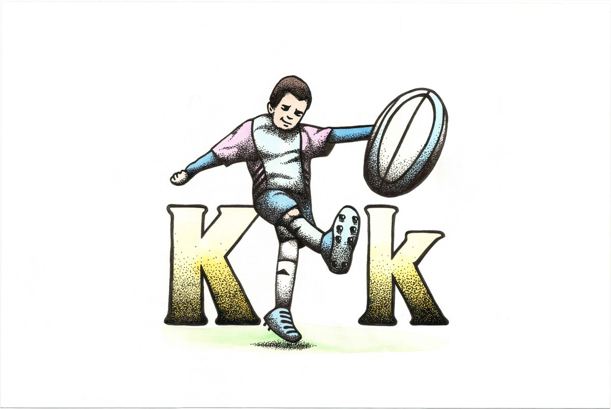 Until October 11, #MyRugbyABCBook available on #Amazon for $10.91. amazon.com/dp/0993939821/… #KidsLoveRugby