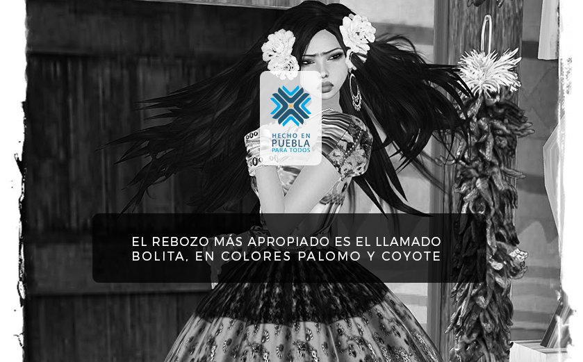 HechoEnPueblaMX's tweet photo. ¿Sabías que el atuendo tradicional de la #ChinaPoblana se compone esencialmente de rebozo, blusa zagalejo y zapatillas?
#DatoPoblano https://t.co/2zMCnwLLKj