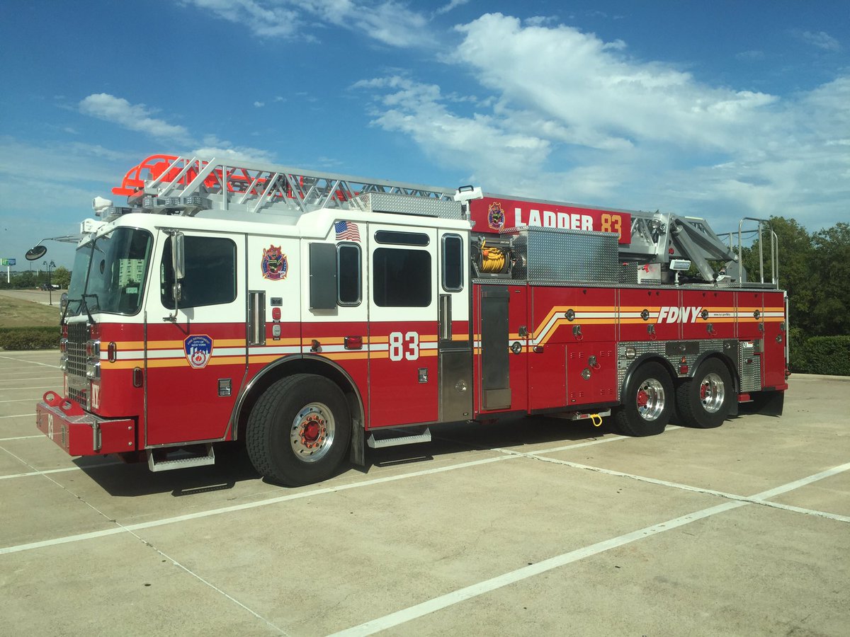 _bigedrose's tweet photo. Boys up north gettin a new whip! Just a layover in TX. @FDNY #backthered #brothers #ladder83 https://t.co/wP3ITGcAYb