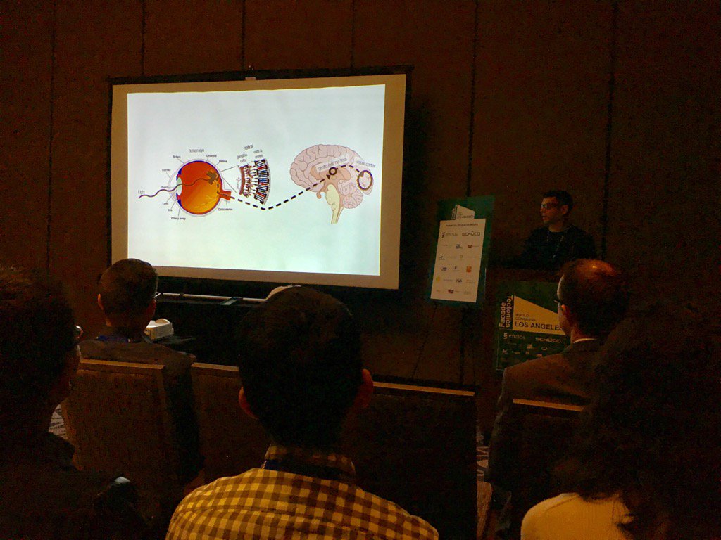 marksilv242's tweet image. #facadetectonics Why building performance is emphasizing human wellness. Blue light= happy ganglion cells!