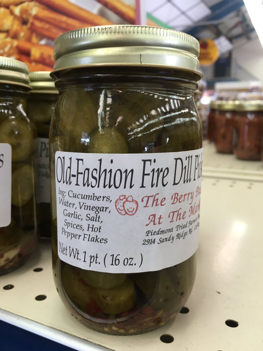 Fire Dill Pickles? Oh yum!
