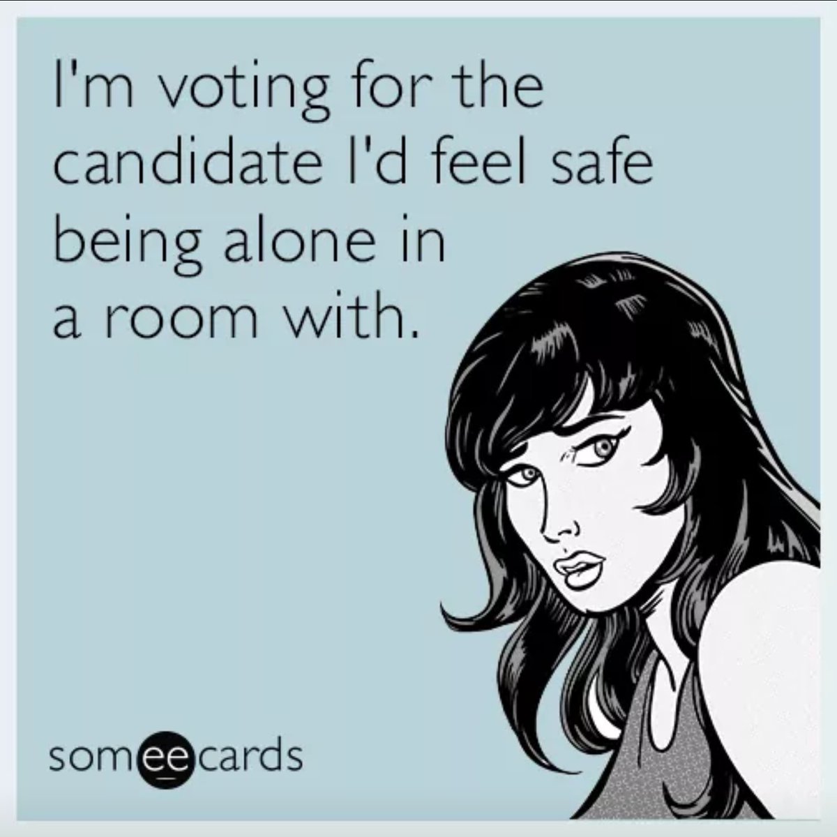 MarieEveAlbert's tweet photo. What my American friends are telling me these days... #polusa #Trump #PresidentialElection #damn #thechoiceiseasy #rapeculture https://t.co/y5PvP3pxpU
