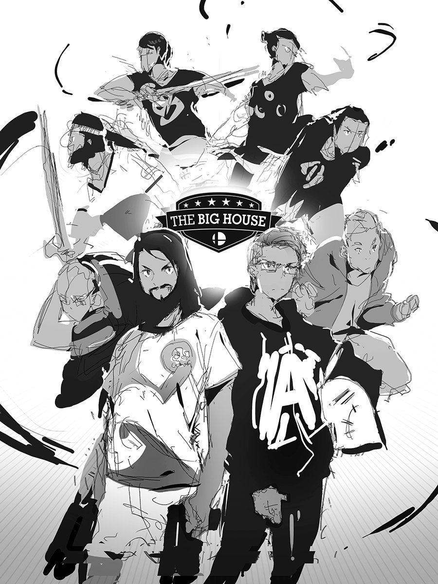 TBH6 is over and I can finally start working on the Top 8 poster. Here's a ridiculously early look - throw your opinions/suggestions at me