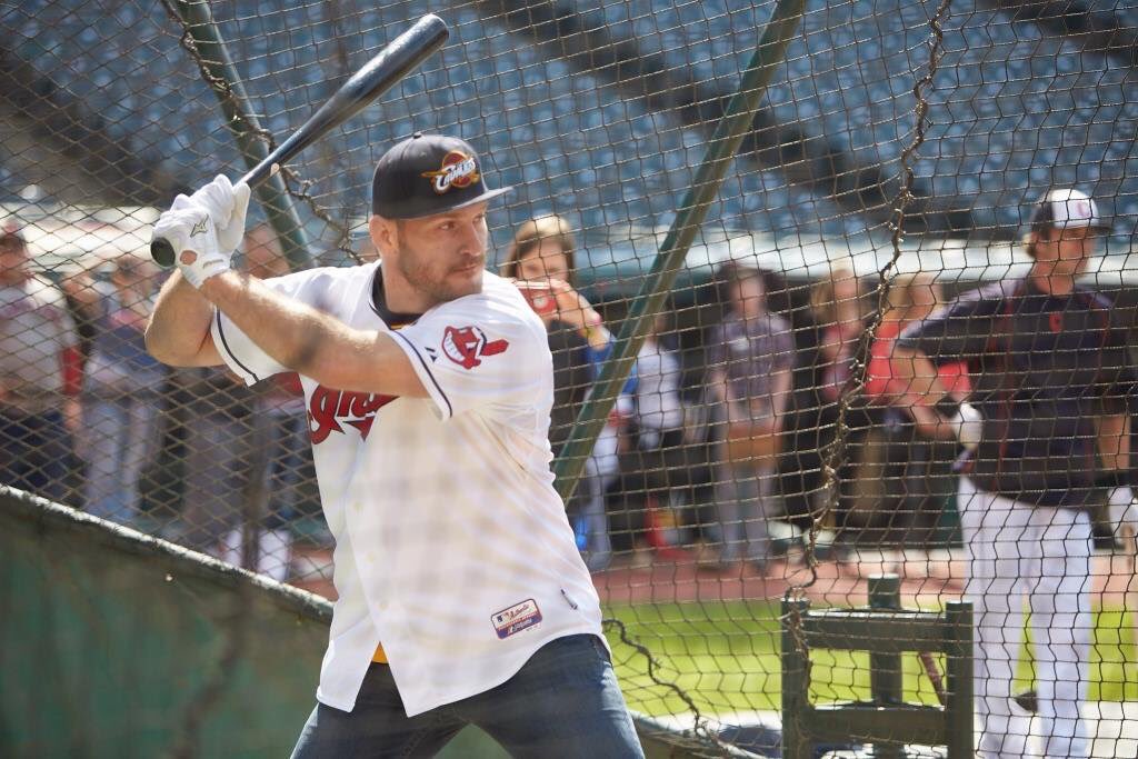 ufc's tweet photo. Congrats on making it to the ALCS, @Indians! We know someone that's REALLY happy right now.  #RallyTogether https://t.co/nzJApDxRNQ