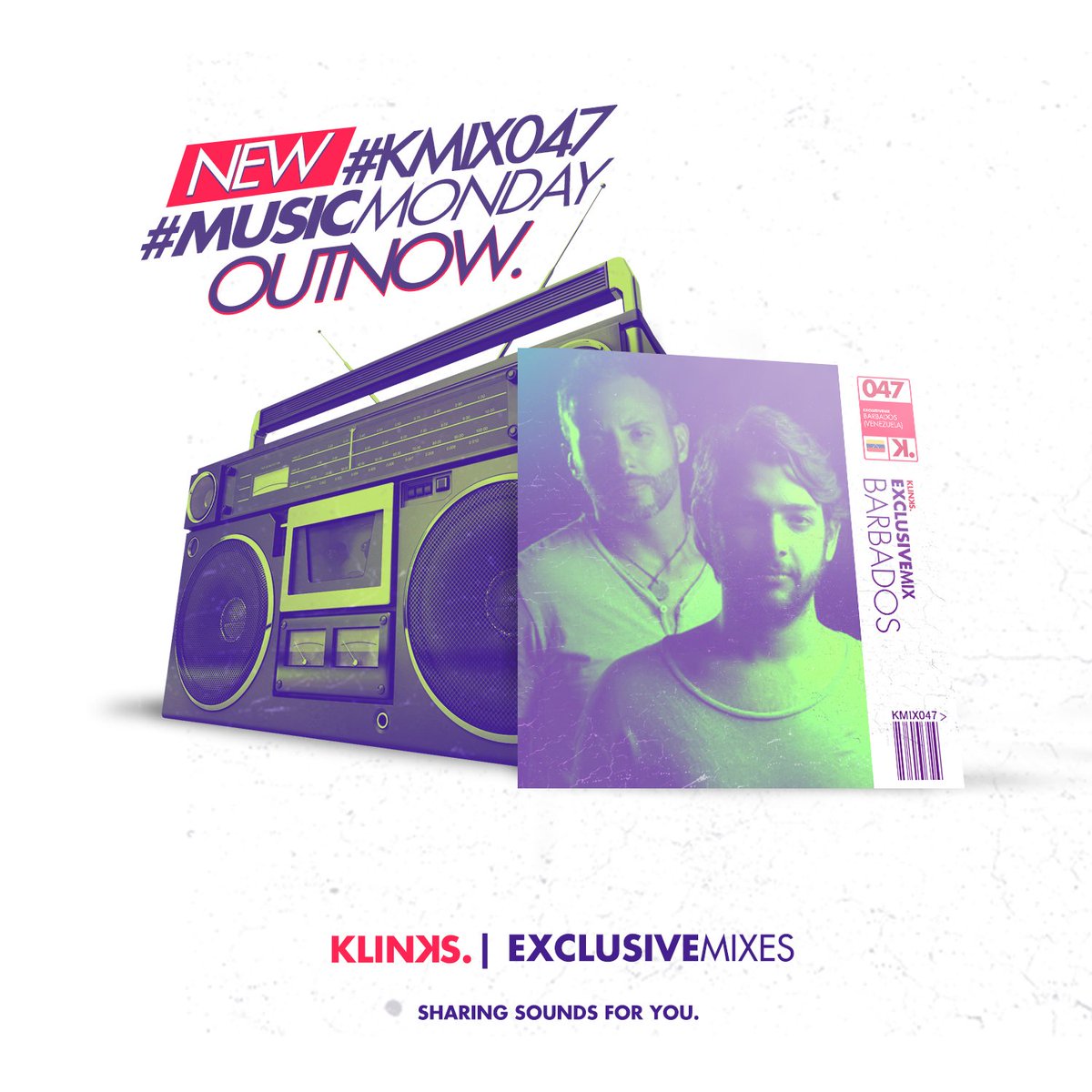 Klinksmusic's tweet photo. Nueva musica por el duo Venezolano @BarbadosMusic

https://t.co/qVwnPcxsxd https://t.co/clsVQ8zJhW