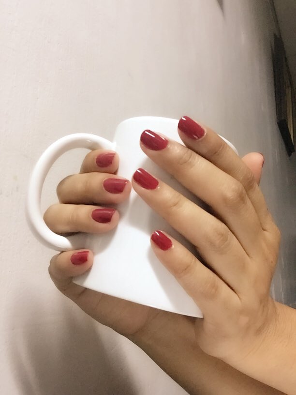 marineldcruz's tweet photo. Beautified! ❤️ Thanks sa sponsor. Hehe! 😜 #nailswag #nailenvy #nailove #nailgram #classynail #orly #rednails https://t.co/7zaX133ThU