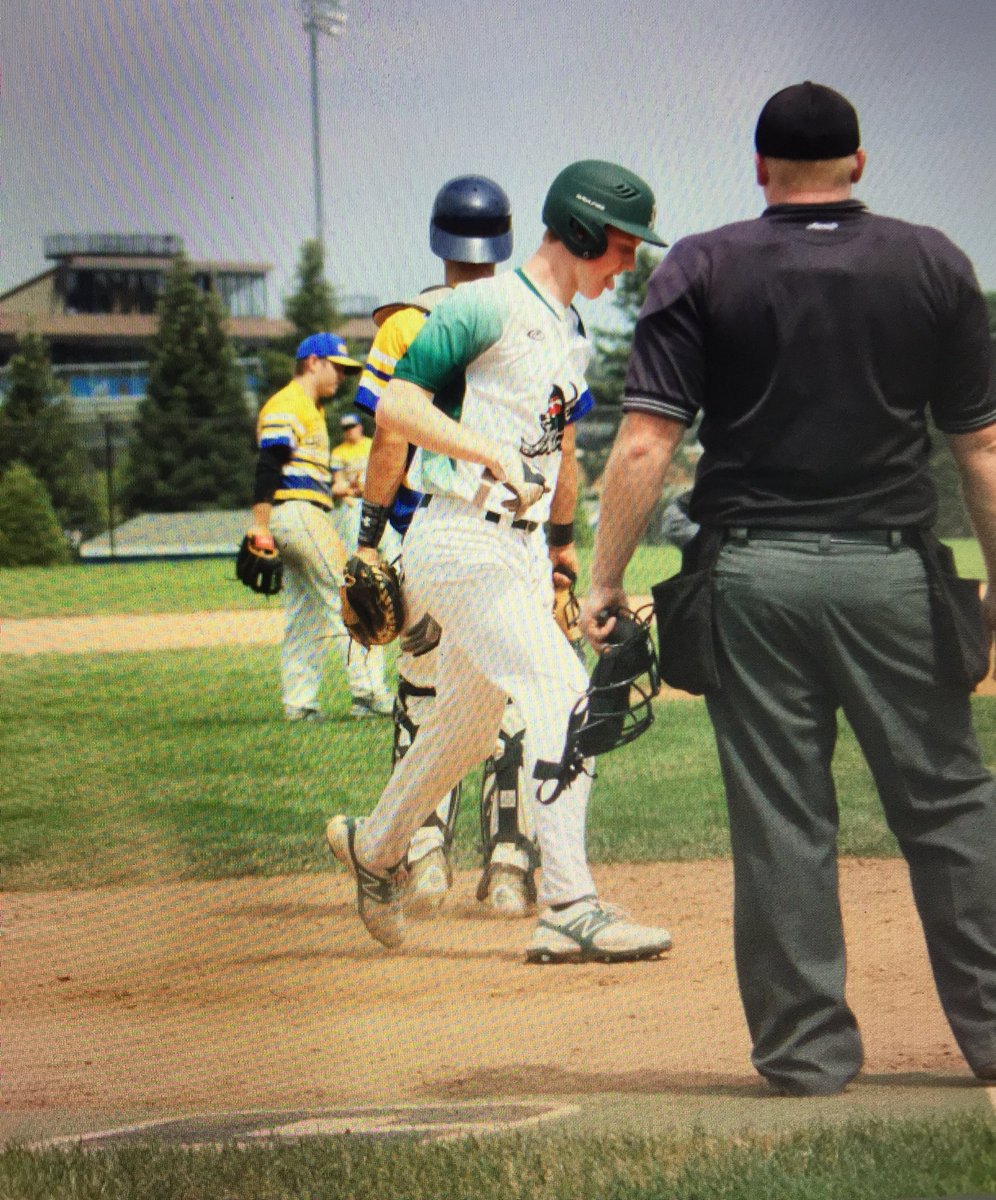 BigCef1's tweet photo. When you cross the plate and it ain't even close @jcouchpro #baseball #fedball #diamondjaxx #fedball https://t.co/w1foAyOLYP