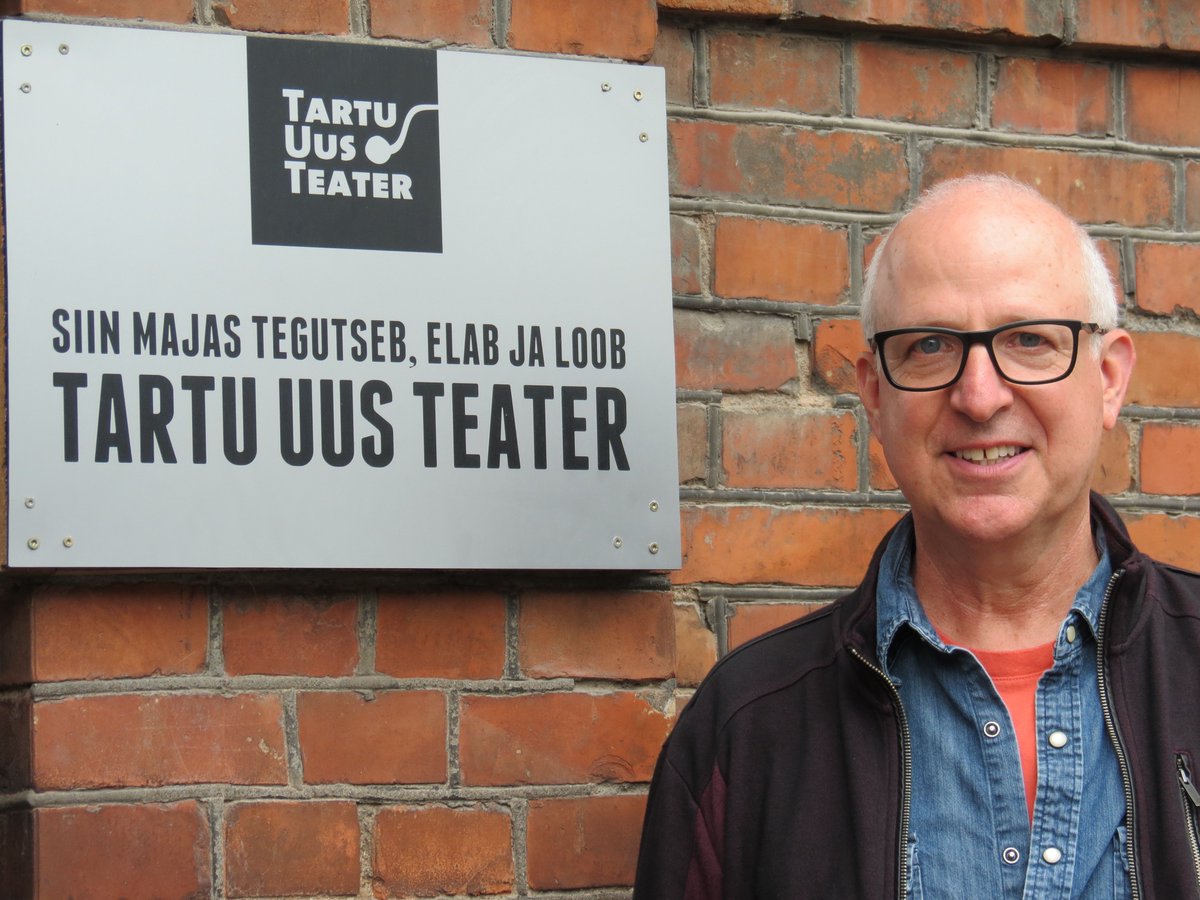 UC_CCM's tweet photo. Acting Prof. &amp; Dept. Chair Richard Hess talks about experience teaching #ViewpointsTraining in Estonia https://t.co/AFzUBHzy1l https://t.co/QVOWhOnA7m