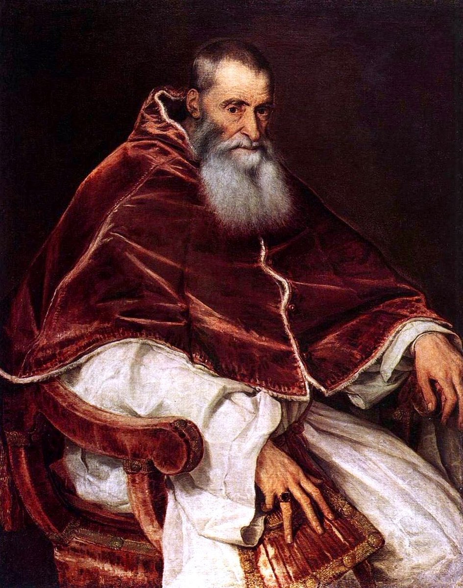 popepauliii's tweet photo. A portrait of me #lovebeingpope https://t.co/vwYMbMSeuc