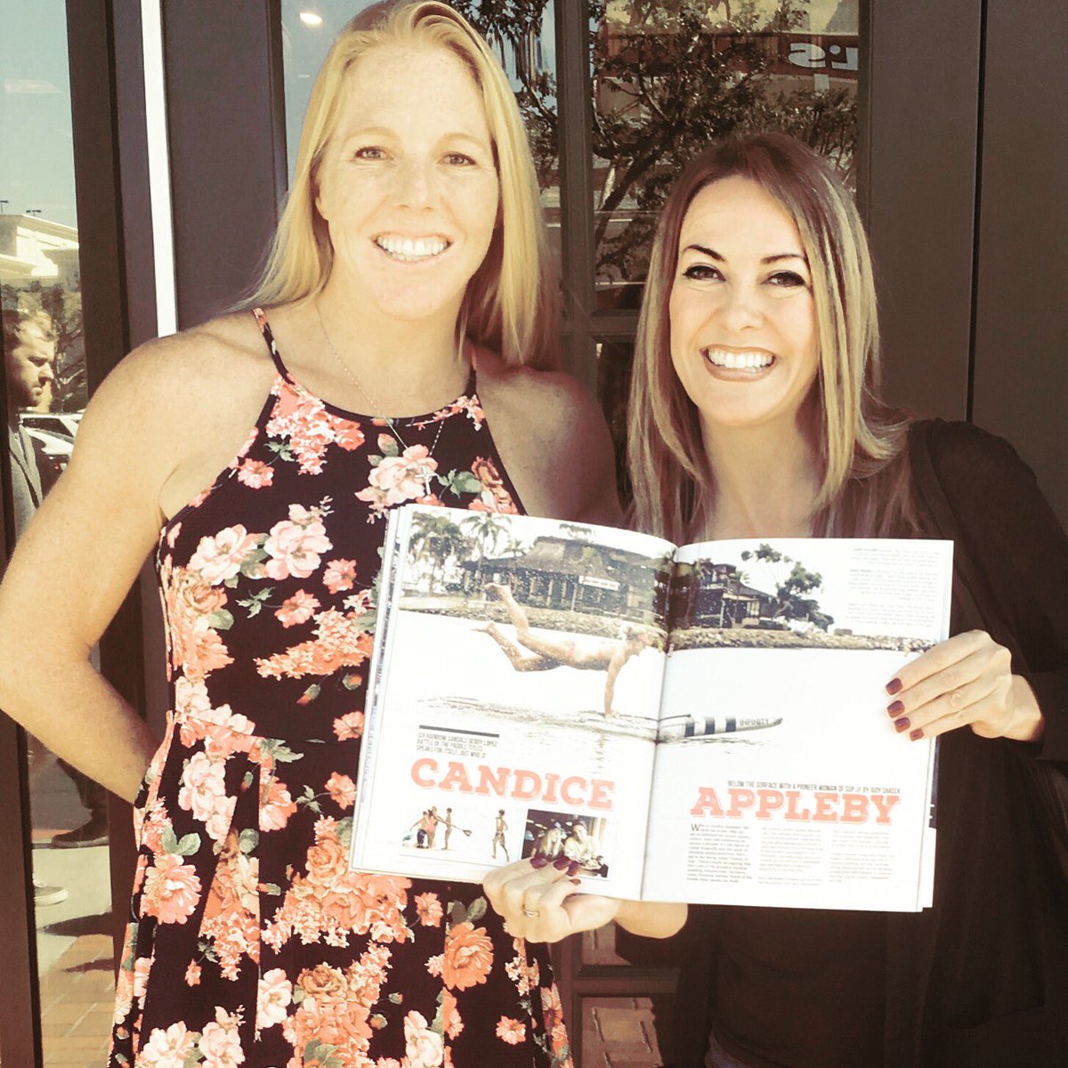 KelliMasters_'s tweet photo. Loved seeing @CandiceAppleby today in LA! Best female SUP athlete in the world! ❤️ #KMMfamily #OWNsurf #InfinitySpeedFreaks #AllThings https://t.co/JP9EsJ4rsx