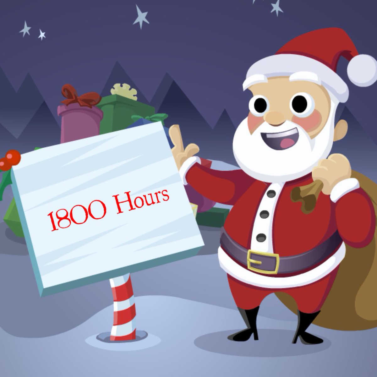OfficialSanta's tweet photo. 🎅🕐🎅🕐🎅🕐🎅🕐
ONLY 1800 HOURS
    TO CHRISTMAS
🎅🕐🎅🕐🎅🕐🎅🕐
#CountdownToChristmas https://t.co/hyFh2YHwPB