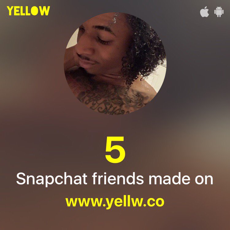 MrInnocentktp's tweet photo. Thanks @yellwapp 😍😍 I made 5 new friends on Snapchat: https://t.co/S2cvuq0xmS #MakeFriendsOnSnapchat https://t.co/z6hteBz64I