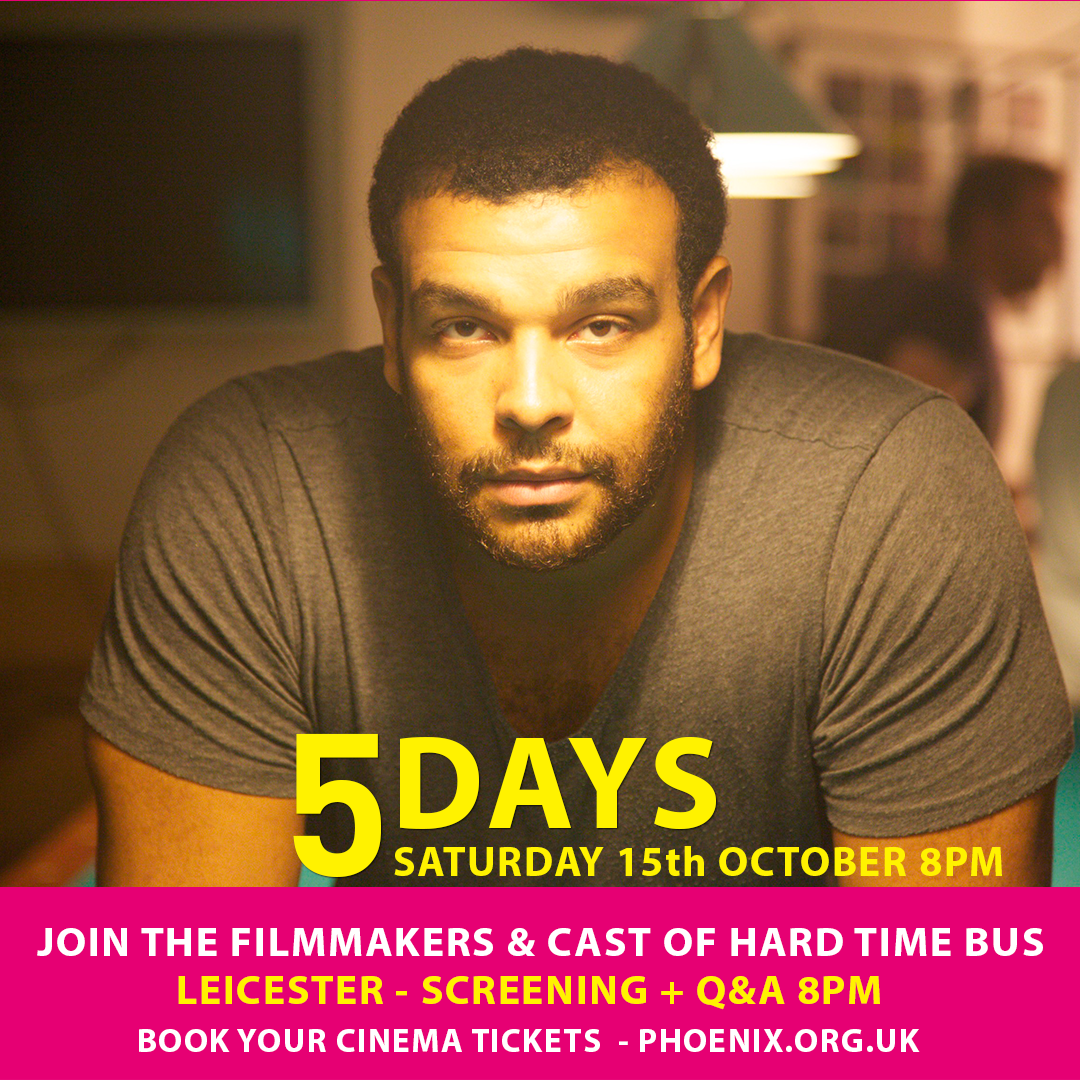HardTimeBus's tweet photo. 5 More days #Leicester! Join us on 15th Oct screening + Q&amp;A ~ film starts at 8pm.
👉Book your tickets 👉 https://t.co/83thPITnTe https://t.co/hTK6eAETBR