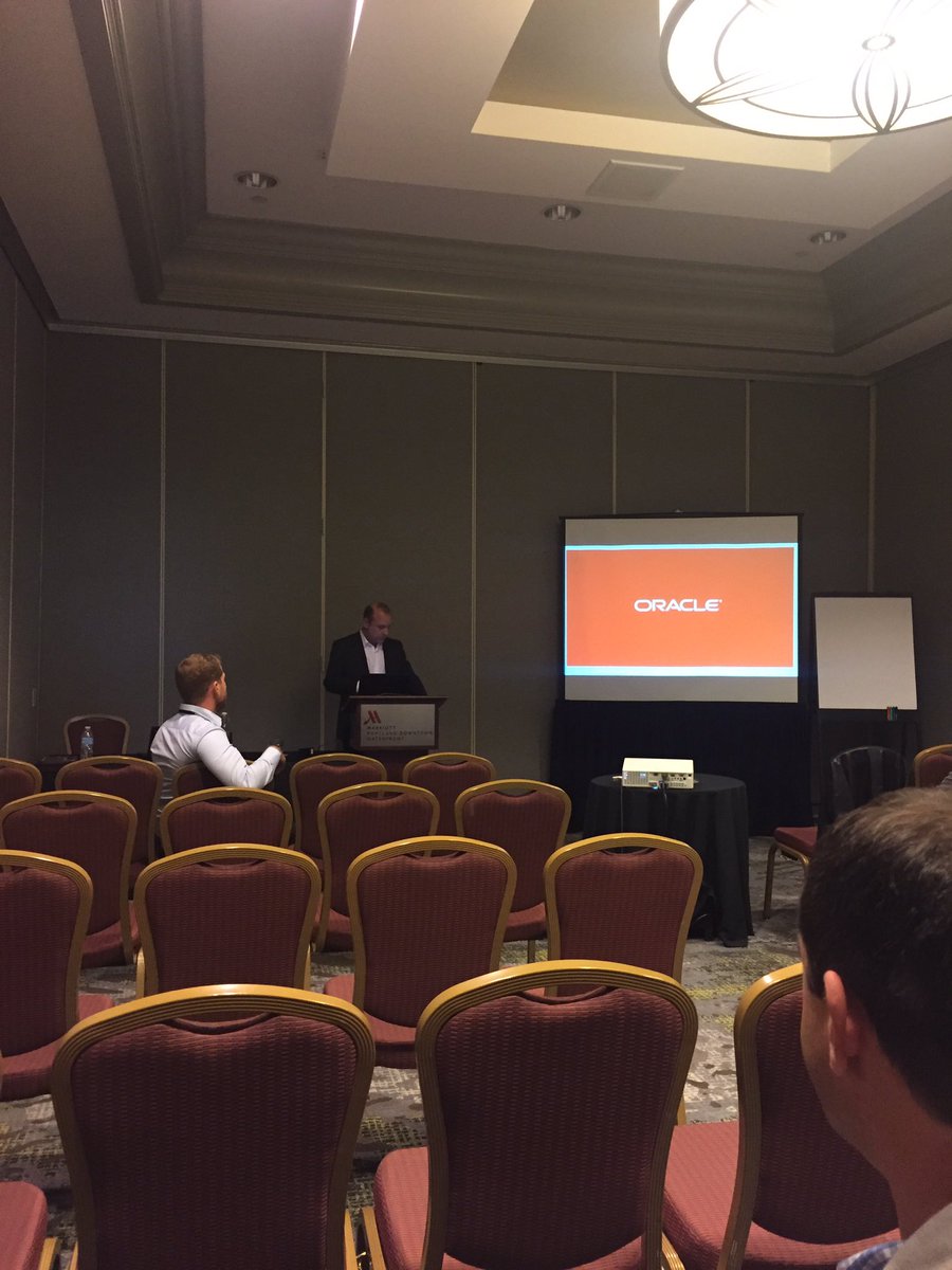 VPSolutionSales's tweet photo. John V doing a @OracleERPCloud overview at the @nwoug meeting. #cloudisawesome #soisjohn https://t.co/d9SeTmAemR