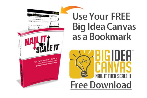 Big Idea Canvas - Step by Step Startup Worksheet tweet media