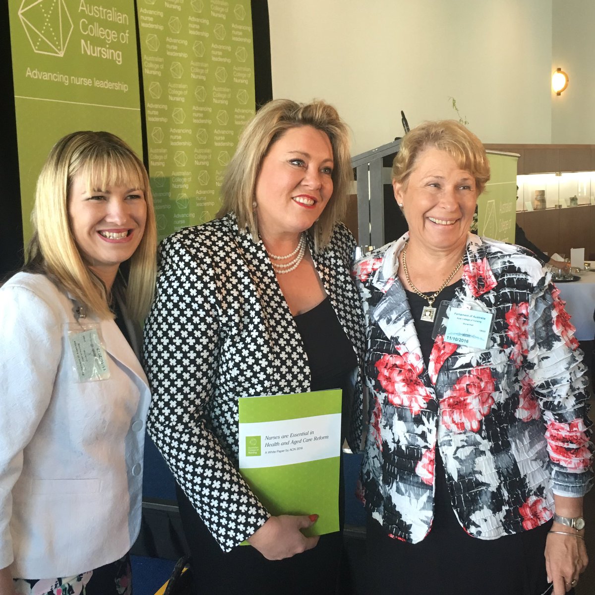 acn_nursing's tweet photo. Thank you to all of the Members, Fellows, VIP Guests, MP's & Senators who attended our Parliamentary Breakfast #NursesLeadReform #ACN https://t.co/uyYCrUQVAp