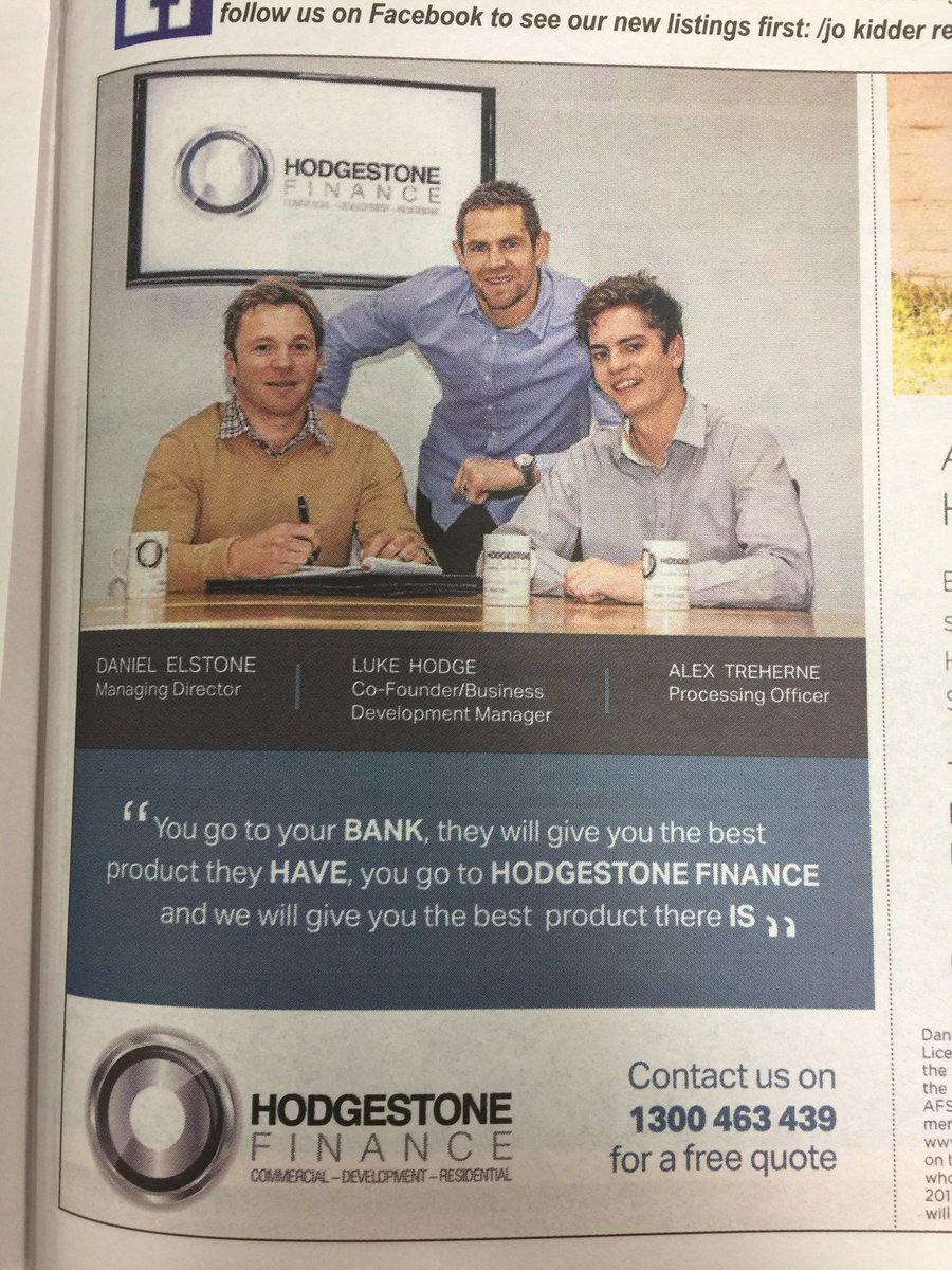 Be sure to pick up your free copy of the Mornington Peninsula News or The Frankston Times, which Hodgestone Finance is now proudly apart of.