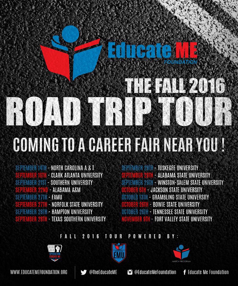 TheEducateME's tweet photo. Next up Grambling State!
#CareerFair #GramblingState #GSU
#EducateME #Education #EducationIsKey https://t.co/mCvA2H1XEj