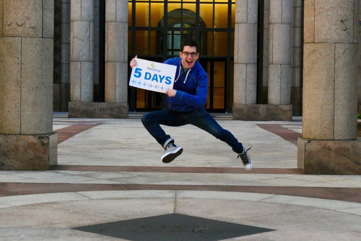MikeDropWECB's tweet photo. The countdown starts... NOW! #DropTheMike 

#5DaysUntil #MikeDrop https://t.co/fRI5X7td78