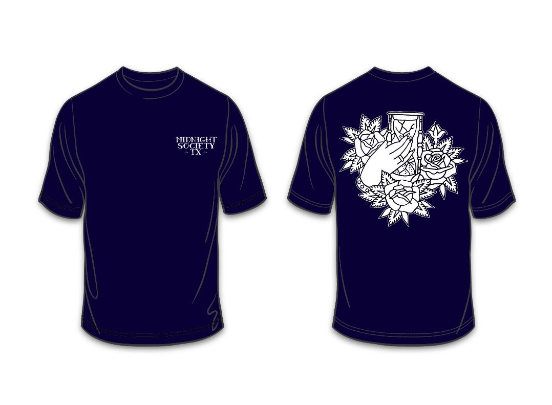 midnightsocTX's tweet photo. Hey everyone we're getting some new shirts printed. Come out to our next show and pick one up 😉👍🏻 https://t.co/n7be7COJLZ