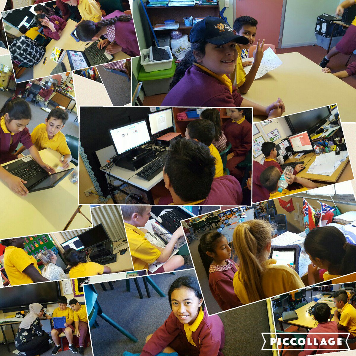gpsICT's tweet photo. We have had a lot of fun collaborating with friends to create our magazines. Hope to sell them. #presentationsnextweek @ChrishabChris https://t.co/nOBGt0hZBv
