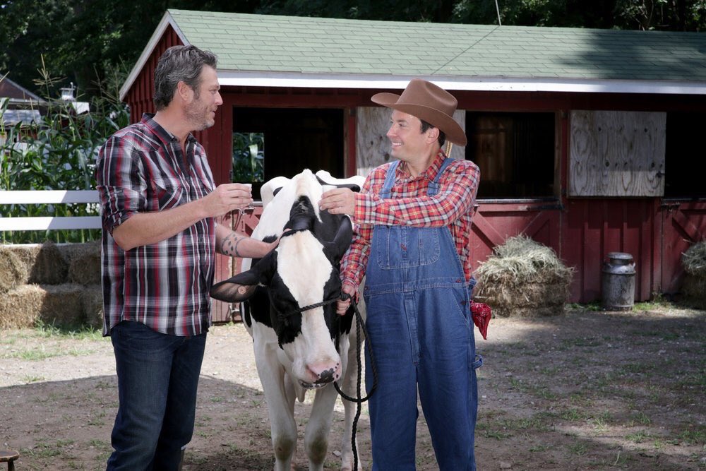 blakeishotaf's tweet photo. Blake and Jimmy should has their own show after he leave The Voice. Redneck and New Yorker or something like that https://t.co/1XsBfLozUV