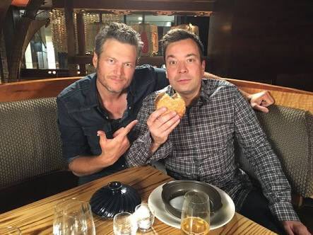 blakeishotaf's tweet photo. Blake and Jimmy should has their own show after he leave The Voice. Redneck and New Yorker or something like that https://t.co/1XsBfLozUV